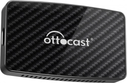 Ottocast 4 w 1 bezprzewodowy adapter CarPlay/Android Auto (czarny)