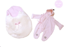 Ubranko dla lalki New Born z motywem dinozaurów
