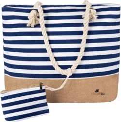 Duża plażowa i piknikowa torba w stylu marynistycznym Malatec