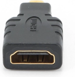 Adapter HDMI (żeńskie) na Micro‑HDMI (męskie) z pozłacanymi stykami
