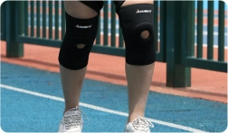 Orteza na kolano M – oddychająca stabilizacja z otwartą rzepką