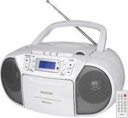 Radiomagnetofon z CD, MP3, USB i Bluetooth