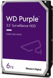 Dysk twardy WD Purple 6TB 3,5 256 MB 5400 obr./min WD64PURZ