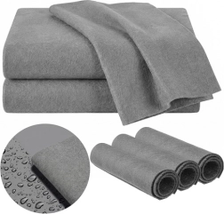 Zestaw ściereczek z mikrofibry do szkła i okien 30 × 40 cm (3 szt.) RUHHY