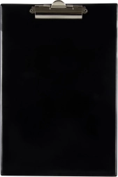 Podkładka do pisania A4 z metalowym klipsem Classic czarna