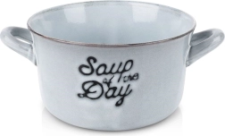 Ceramiczna miska bulionówka z uchwytami 600 ml