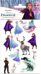 Tymczasowe tatuaże Frozen II dla dzieci