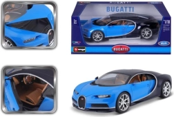 Bburago 1:18 Plus Bugatti Chiron niebieski