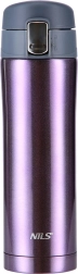 Termos NILS Camp 430 ml fioletowy