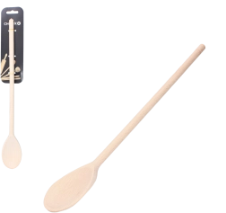 Drewniana szwedzka łyżka kuchenna 40 cm z drewna bukowego