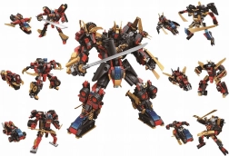 Strażnicy gwiezdnego rdzenia Qman - Zestaw konstrukcyjny 6w1