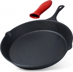 żelazna patelnia z silikonowym nakładką CAST LINE 30 cm