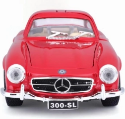 Mercedes-Benz 300SL Czerwony Metalowy Model 1:24