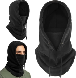 Zimowa czapka i komin Trizand czarny