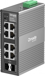 Przemysłowy gigabitowy switch OMADA IES208G, 8‑portowy