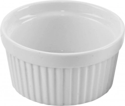 Porcelanowa żaroodporna miseczka biała 9 cm, 150 ml