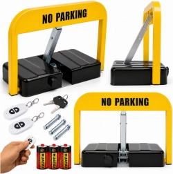 Automatyczna składana blokada parkingowa z pilotem 42 × 31 cm - 1 sztuka