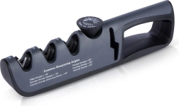 Ręczna ostrzałka do noży z płynną regulacją kąta 14–24° i czterema stopniami ostrzenia Vilde