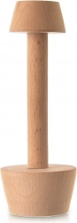 Drewniany dwustronny ubijak do tartaletek 4 / 5,5 cm