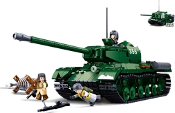 Sluban Bitwa o Budapeszt – radziecki ciężki czołg IS-2 2 w 1 zestaw konstrukcyjny