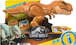 figurka imaginext jurassic world atakujący t‑rex