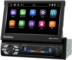 Monitor samochodowy Podofo 7" z obsługą Carplay i Android Auto