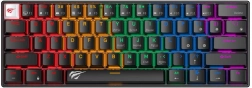 Mechaniczna gamingowa klawiatura RGB Havit