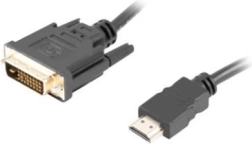 Lanberg kabel HDMI do DVI-D dual link 1,8 m czarny