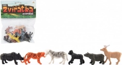 Mini Safari ZOO Zestaw Plastikowych Zwierzątek