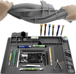 Silikonowa mata serwisowa z organizerem 30 × 45 cm BIG7REN/Bigstren