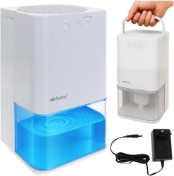 Osuszacz powietrza z podświetleniem LED i timerem RUHHY, biały