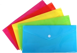 Teczka na dokumenty z zatrzaskiem 25x13 cm