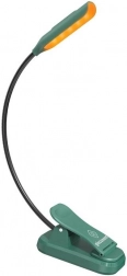 Bezprzewodowa lampka Glocusent mini z klipsem, USB‑C zielona