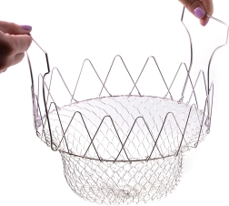 Składany kosz, sitko do smażenia lub gotowania