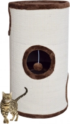 drapak i wieża dla kotów 70 cm, brązowy