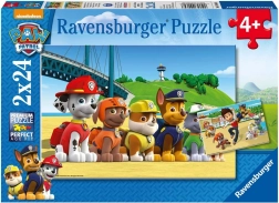 Ravensburger puzzle Psi Patrol zespół 2x24 elementy