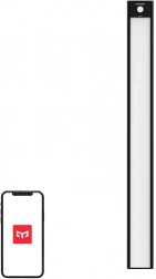 Czujnikowe światło LED do szafy YEELIGHT 40 cm, czarne, 4000 K