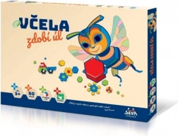 Pszczoła zdobi ul mozaika 60 szt.