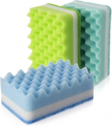 Gąbki kuchenne do naczyń 3 szt.