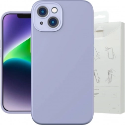 Etui Baseus Liquid Silica Gel do iPhone 14 Plus lawendowe