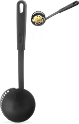 Chochla z krawędzią cedzącą BLACKLINE 150 ml, 30,5 cm