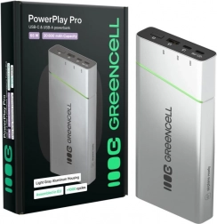 Powerbank GREENCELL PowerPlay Pro 20800 mAh 65W z szybkim ładowaniem PD