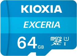 Karta MicroSD 64GB Kioxia Exceria z adapterem