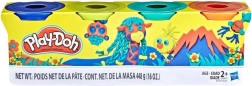 Play-Doh 4 kubeczki plasteliny – zestaw A – Wild