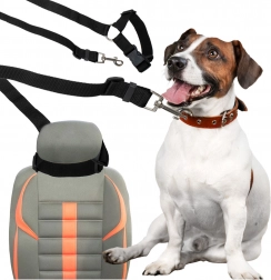 Smycz do samochodu dla psa i kota