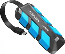 Zewnętrzny SSD ADATA SC740 1 TB USB‑C 3.2 Gen2, 1050/1000 MB/s, niebieski