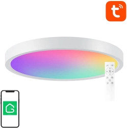 Inteligentna lampa sufitowa 30cm WiFi/Bluetooth 16M RGBCW Gosund LB12 1920lm Tuya z pilotem