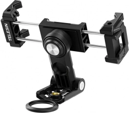 Telesin wielofunkcyjny uchwyt na telefon z cold shoe i obrotem 360°