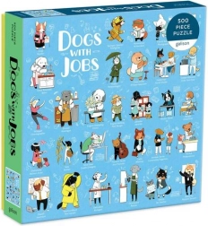Galison puzzle Pieski w pracy 500 elementów
