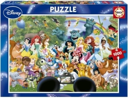 Educa puzzle Niesamowity świat Disney II 1000 elementów